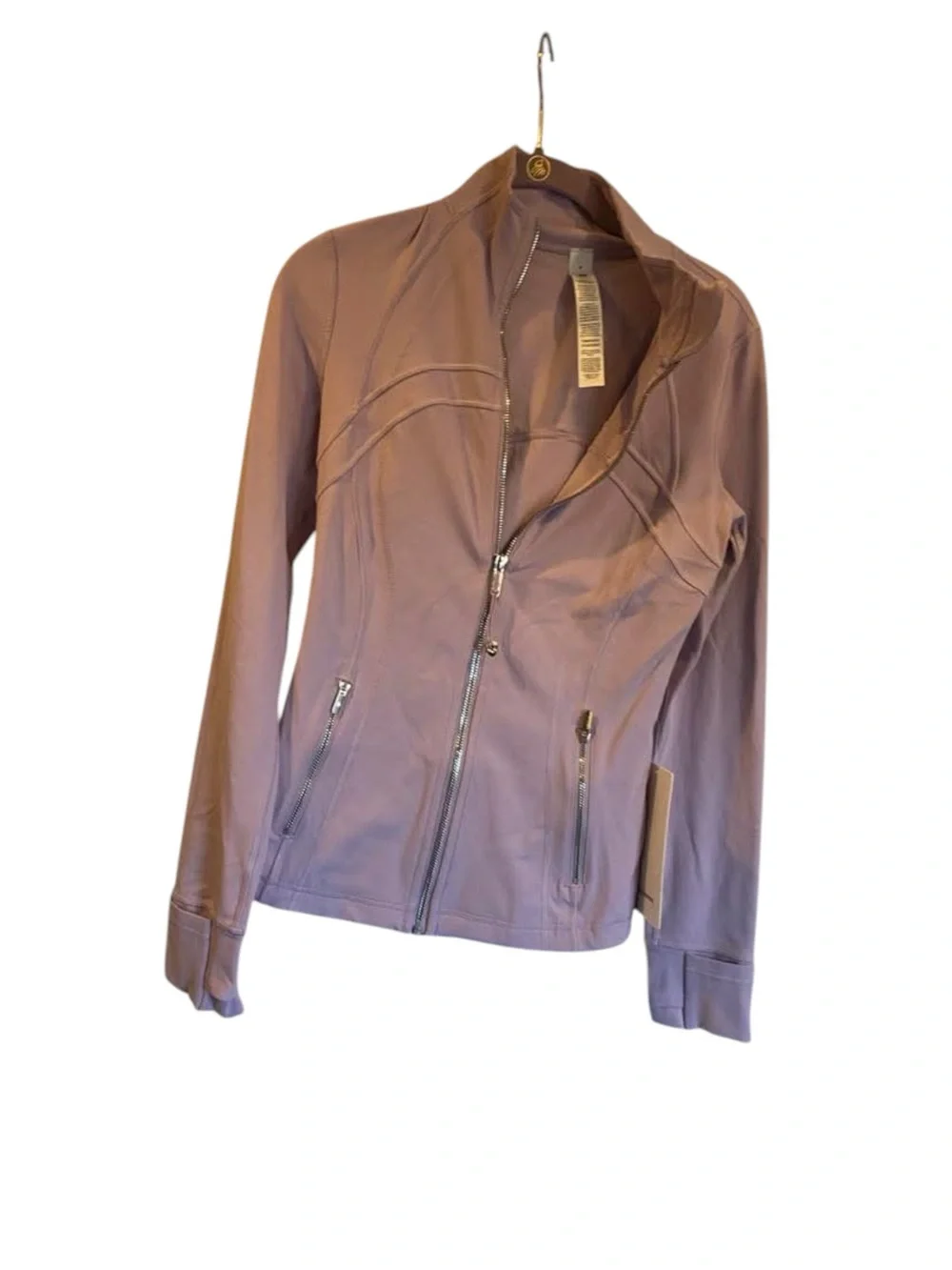 NWT Lululemon Define Jacket Nulu LAVENDER PLAY/MIRRORED Size: 6